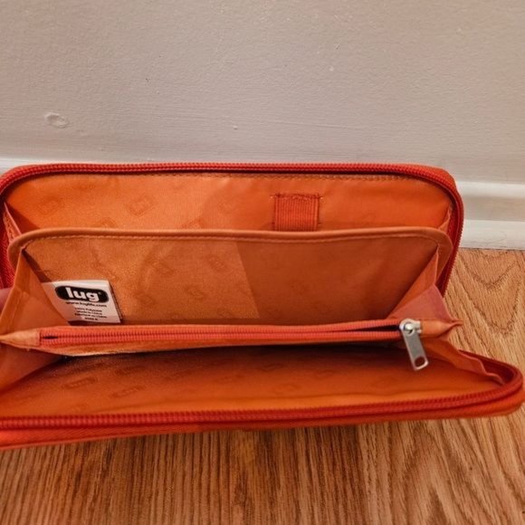 Lug Double Backflip Wallet Orange. - Picture 5 of 6